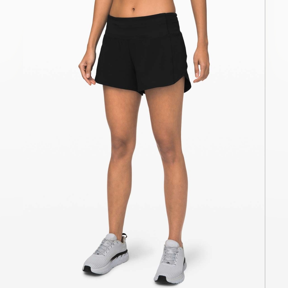 Lululemon Speed Up Short 4" Mid-Rise Size 12